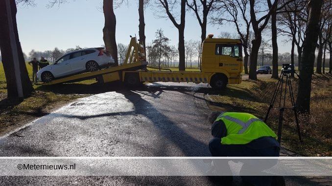 autovan dewegdoor melk ruinen