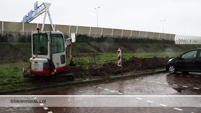 MACHINIST GRAAFMACHINE KRIJGT STROOMSTOOT IN GRONINGEN4