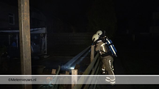 afval brand meppel