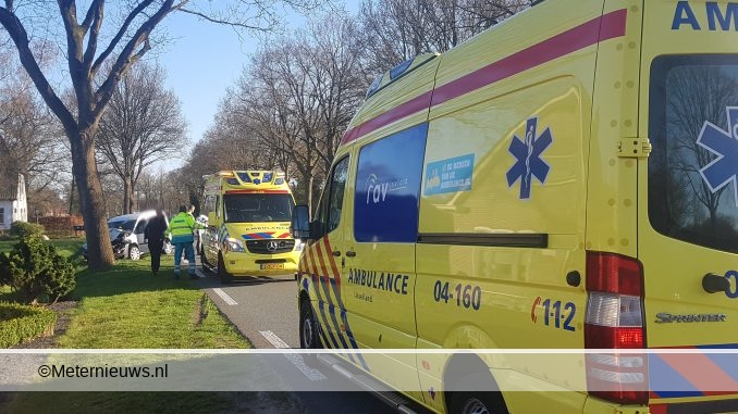 kop staart aanrijding in Havelte