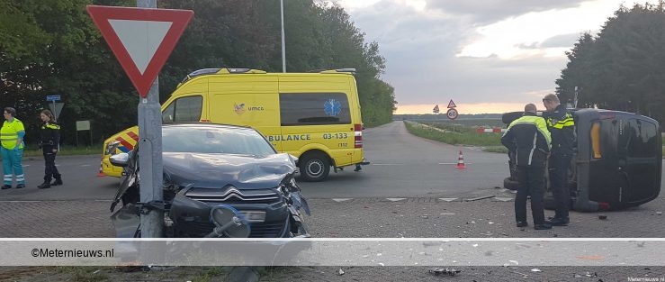 Ravage na ongeval in Schoonebeek.