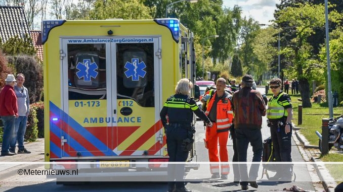 VROUW ZWAAR GEWOND BIJ FIETS IN WOLDENDORP AANGETROFFEN