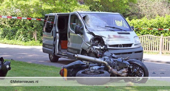 Ernstig motorongeval Scheemda. Ernstig motorongeval Scheemda.