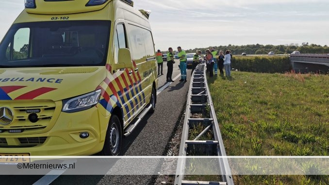 ongeval a37 Hollandscheveld