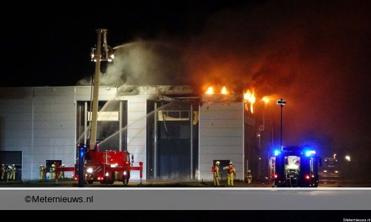 Geen Melodieus zuiden Grote brand in sportschool Steenwijk | Meternieuws.nl