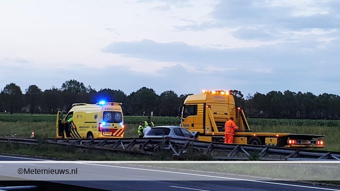 Ongeval A28 Hooghalen