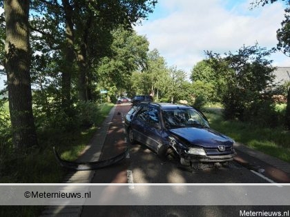 Gewonde na ongeval in Grootegast. Gewonde na ongeval in Grootegast.
