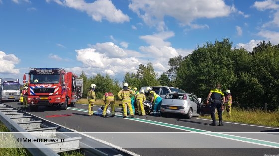 Gewonde na aanrijding op N36 bij Stegeren. Gewonde na aanrijding op N36 bij Stegeren.