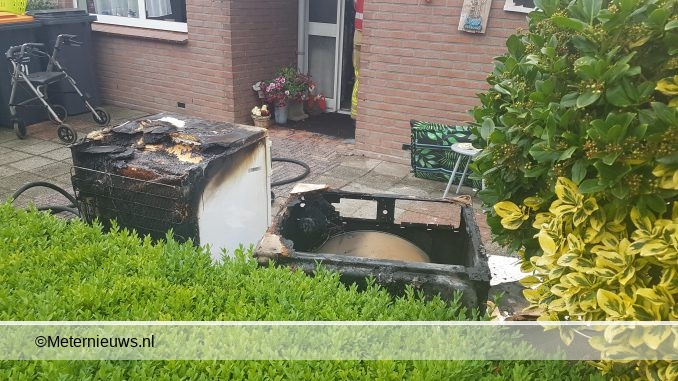 wasdroger koelkast brand Nieuwlande