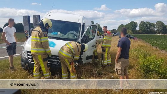 Drie auto’s betrokken bij ongeval op de N48 bij Ommen. Drie auto’s betrokken bij ongeval op de N48 bij Ommen.