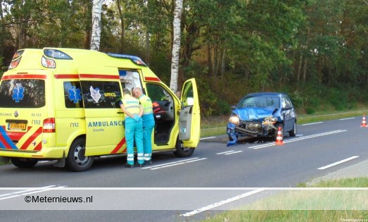 Kop-staart aanrijding Tynaarlo. Kop-staart aanrijding Tynaarlo.
