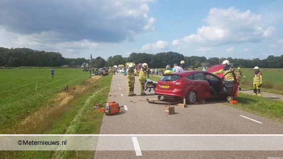 Ernstig ongeval in Vilsteren. Ernstig ongeval in Vilsteren.
