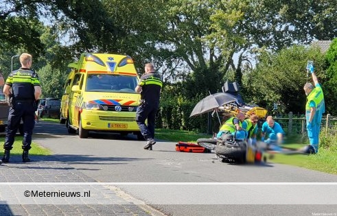 Ernstig motor ongeval Stieltjeskanaal. Ernstig motor ongeval Stieltjeskanaal.