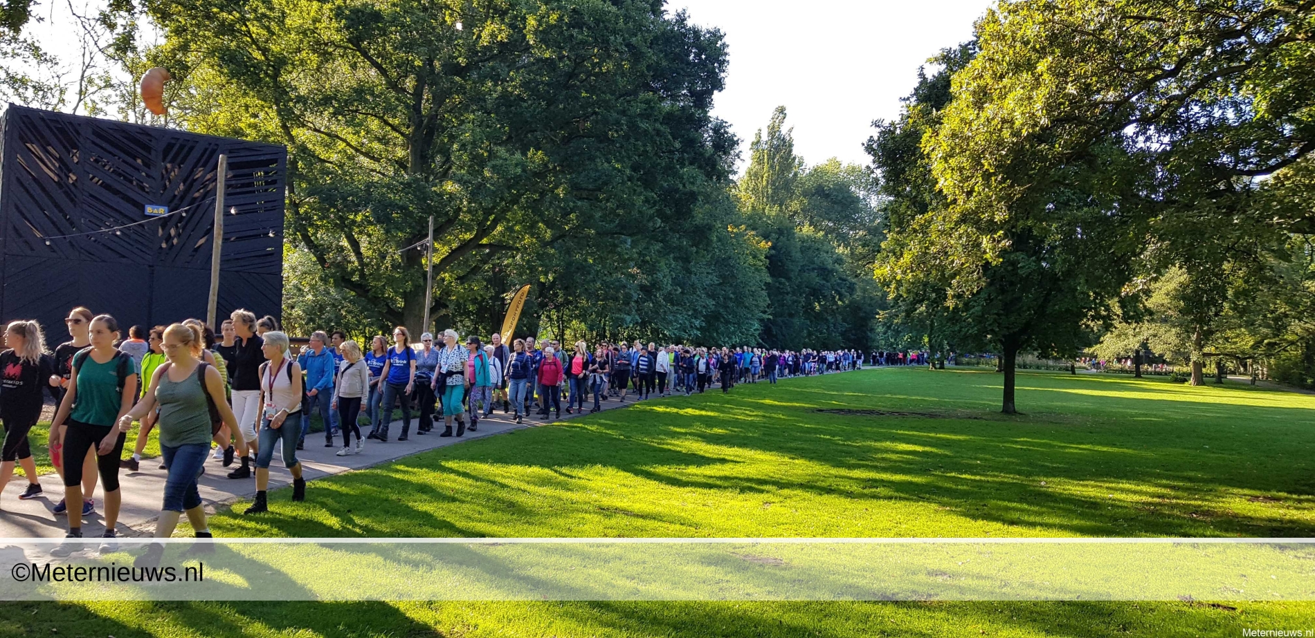 Dam tot dam loop weer een