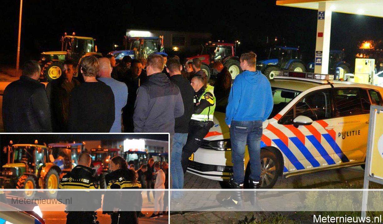 Boeren verzamelen zich bij A28 Rogat (Video) |