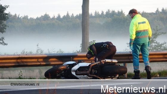 Motorrijder overleden na ongeval op n371 bij Havelte. Motorrijder overleden na ongeval op n371 bij Havelte.