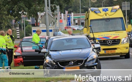 Kop-staart aanrijding Assen. Kop-staart aanrijding Assen.