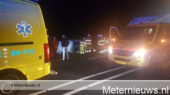 Vijf gewonden na ongeval Slagharen. Vijf gewonden na ongeval Slagharen.