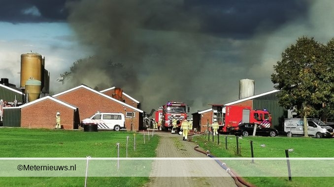 schuurbrand dedemsvaart