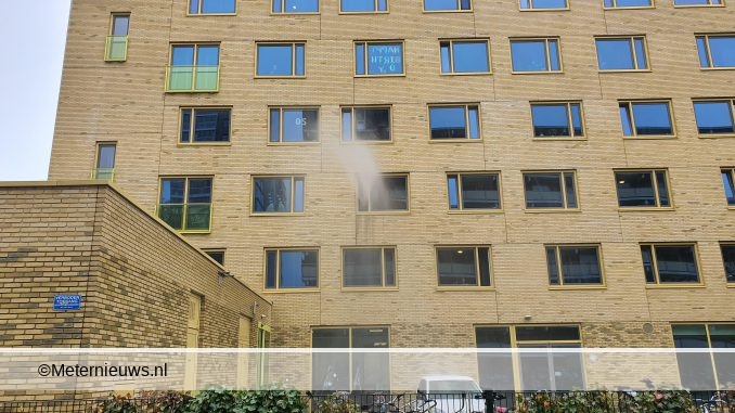 BRAND EN EVACUATIE N STUDENTENFLAT IN GRONINGEN7