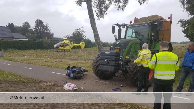 ongevalscooterrijdertractorBargercompascuum