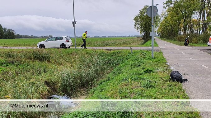 scooterrijder ernstig gewond in garmerswolde