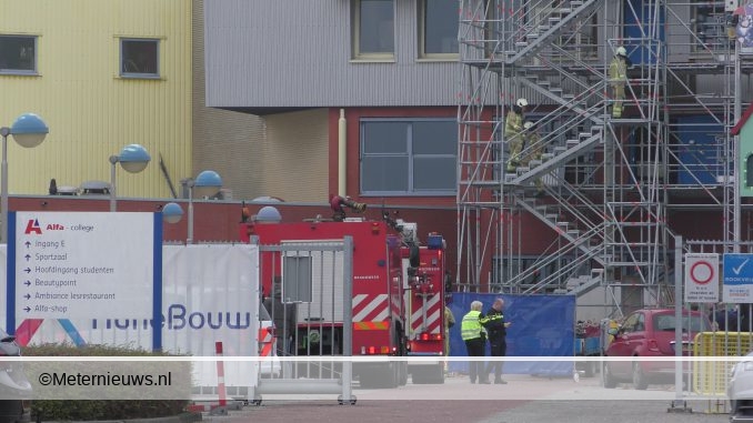 brand alfa college hoogeveen