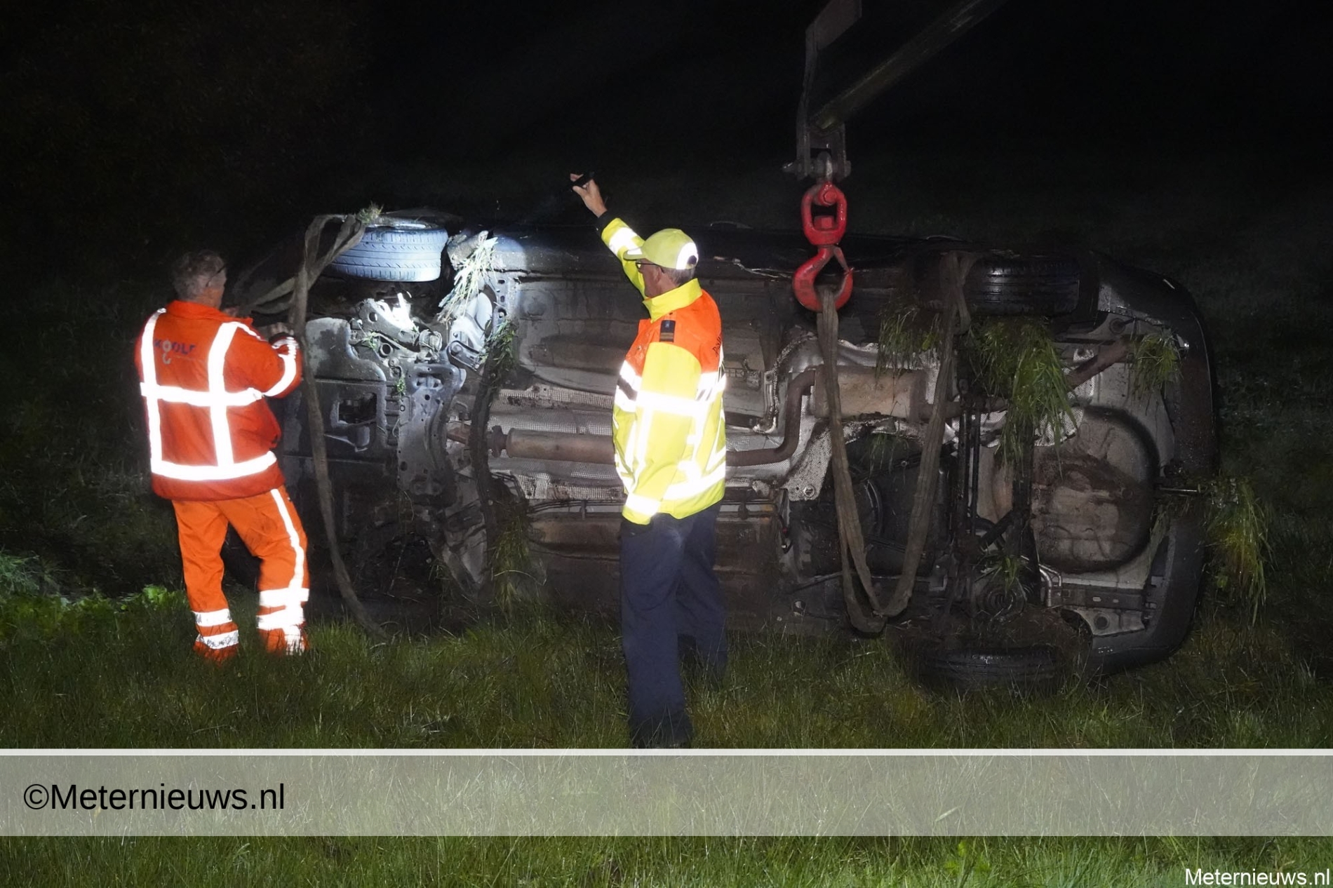 Gewonde na aanrijding op de a37 bij Veenoord. Gewonde na aanrijding op de a37 bij Veenoord.