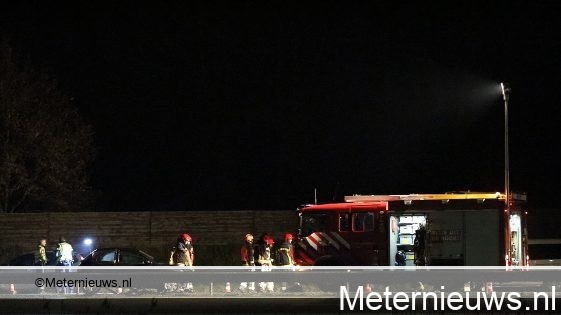 Verkeer op A7 en N33 vast door ongeval op A7 bij Zuidbroek. Verkeer op A7 en N33 vast door ongeval op A7 bij Zuidbroek.