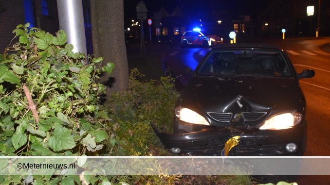 ongevalautolantarnpaal Meppel