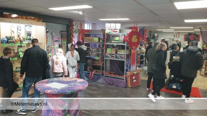 vuurwerkverkoop van start Groningen