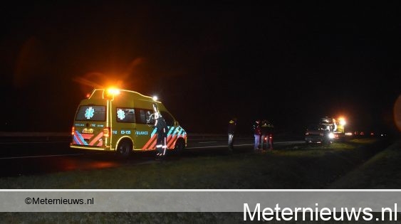 Aanrijding op A28 Rogat. Aanrijding op A28 Rogat.