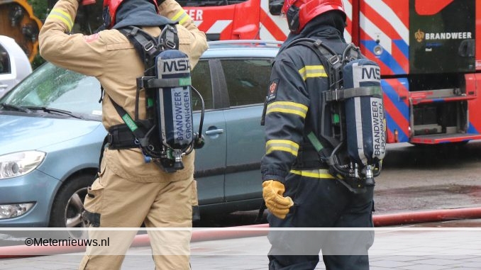 BRAND EN EVACUATIE N STUDENTENFLAT IN GRONINGEN3