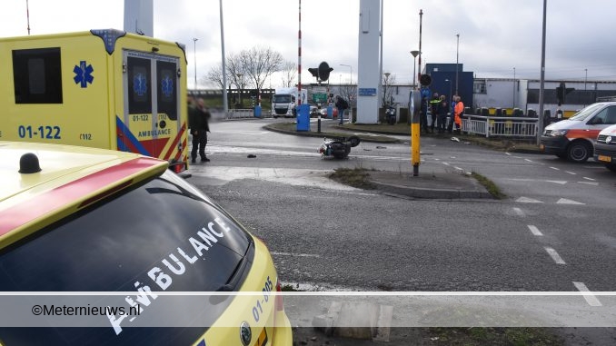 ernstig ongeval scooterrijder Groningen