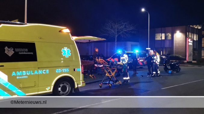 ongeval Hoogeveen scooterrijder