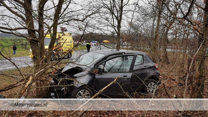 ongeval afrit A28 Beilen3