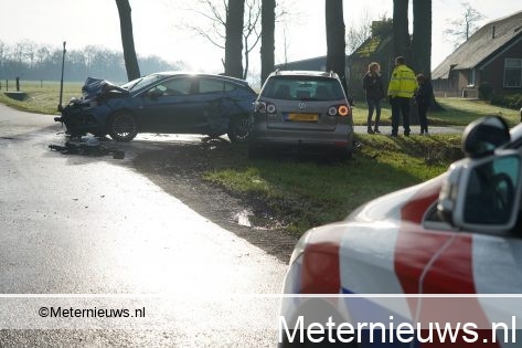 Gewonde na aanrijding Nieuwleusen.