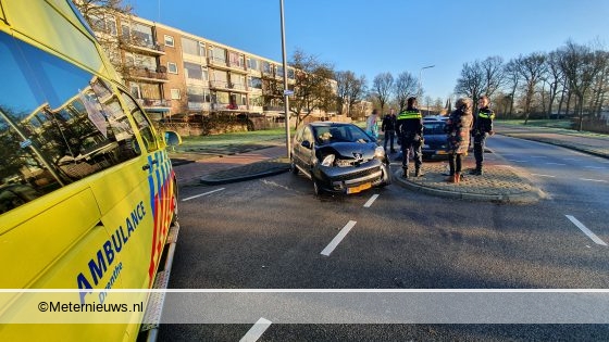 Gewonde na ongeval in Hoogeveen. Gewonde na ongeval in Hoogeveen.