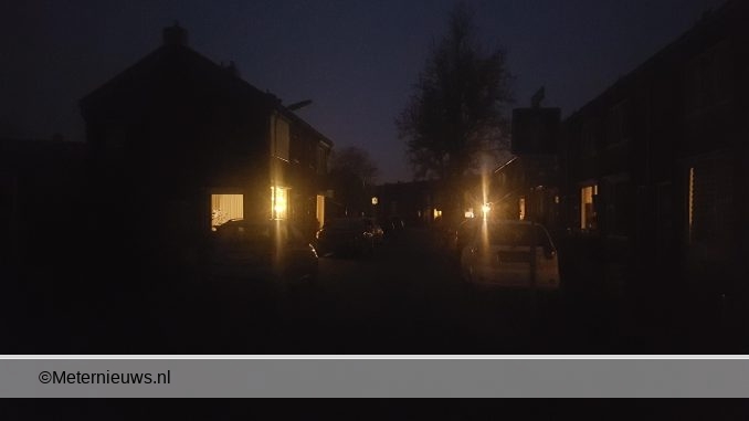 straatlantaarns doen het niet in Meppel