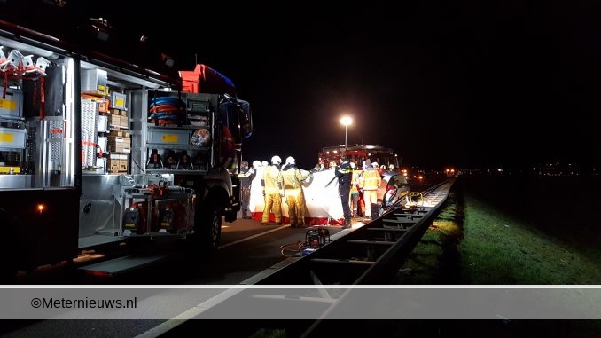 vijf gewonden ongeval n34 emmen2