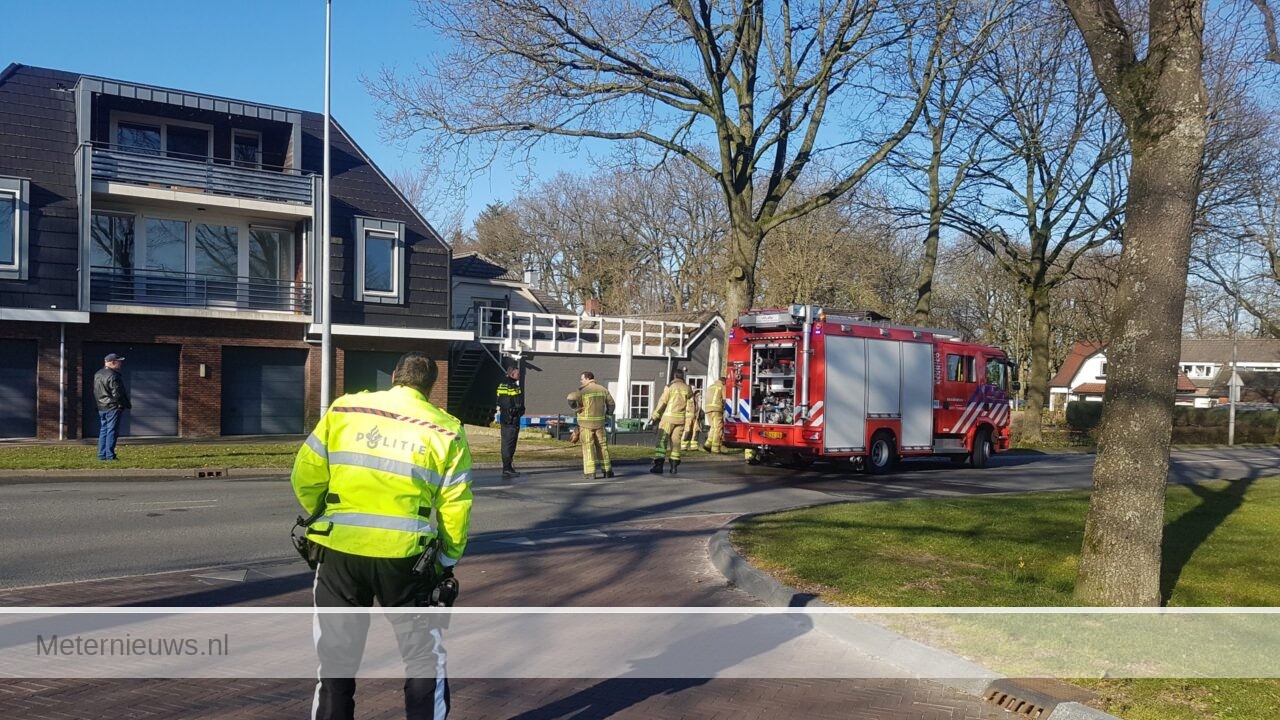 Brandje boven pizzeria in Borger(Video)