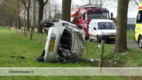 Ongeval met twee gewonden Staphorst. Ongeval met twee gewonden Staphorst.