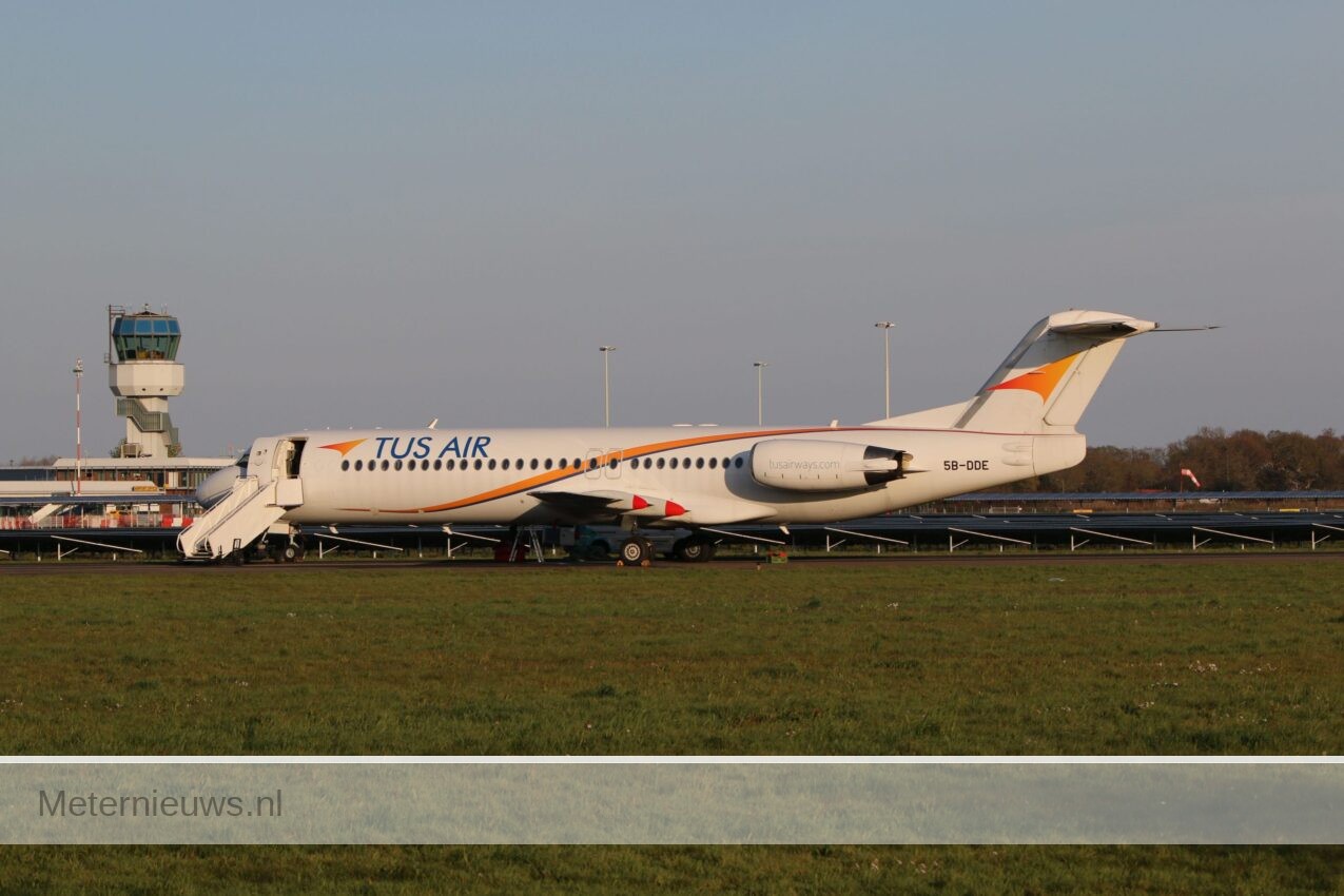 Vliegtuigen uit Cyprus voor onderhoud in Eelde