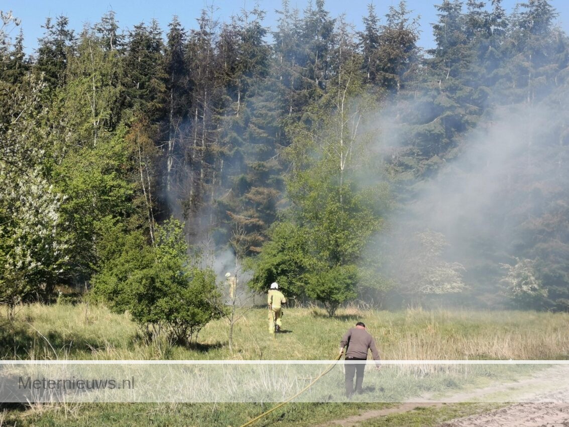 Natuurbrand in Musselkanaal(Video)