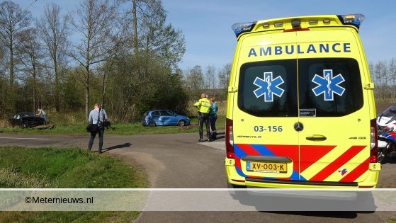Auto's botsen Rouveen #Rouveen - Bij een ongeval op.