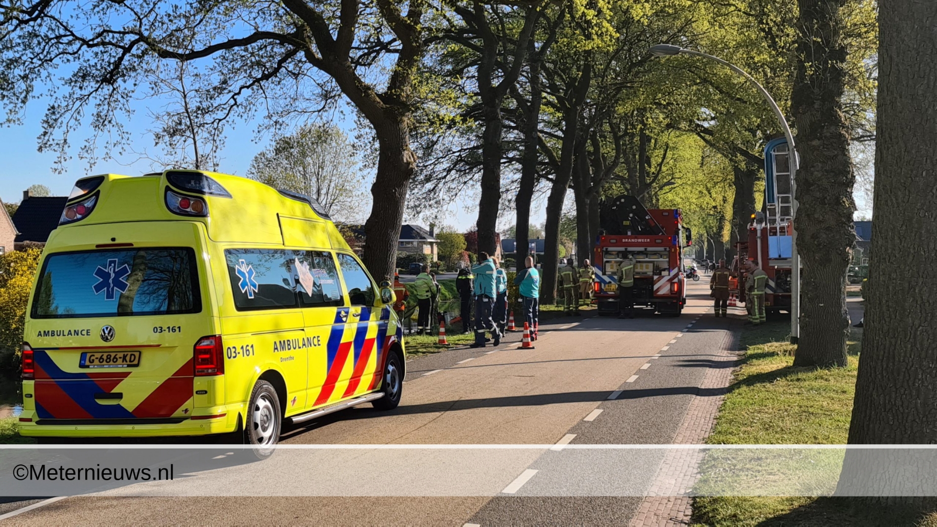 Hulpverleners rukken uit naar gestolen scootmobieler(VIdeo)