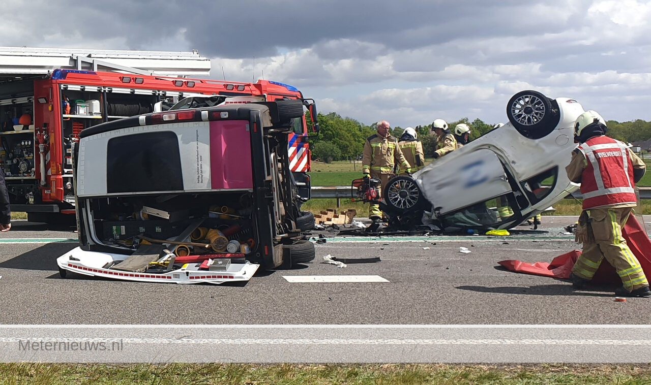 Ernstig ongeval N34 Gasselte