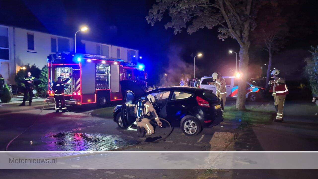 Autobrand in Hoogeveen(Video)