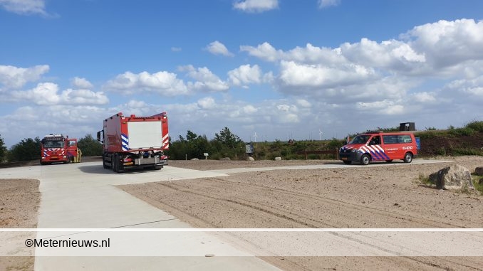 BRANDWEER KLAZIENAVEEN RUKT UIT VOOR STOFWOLKEN