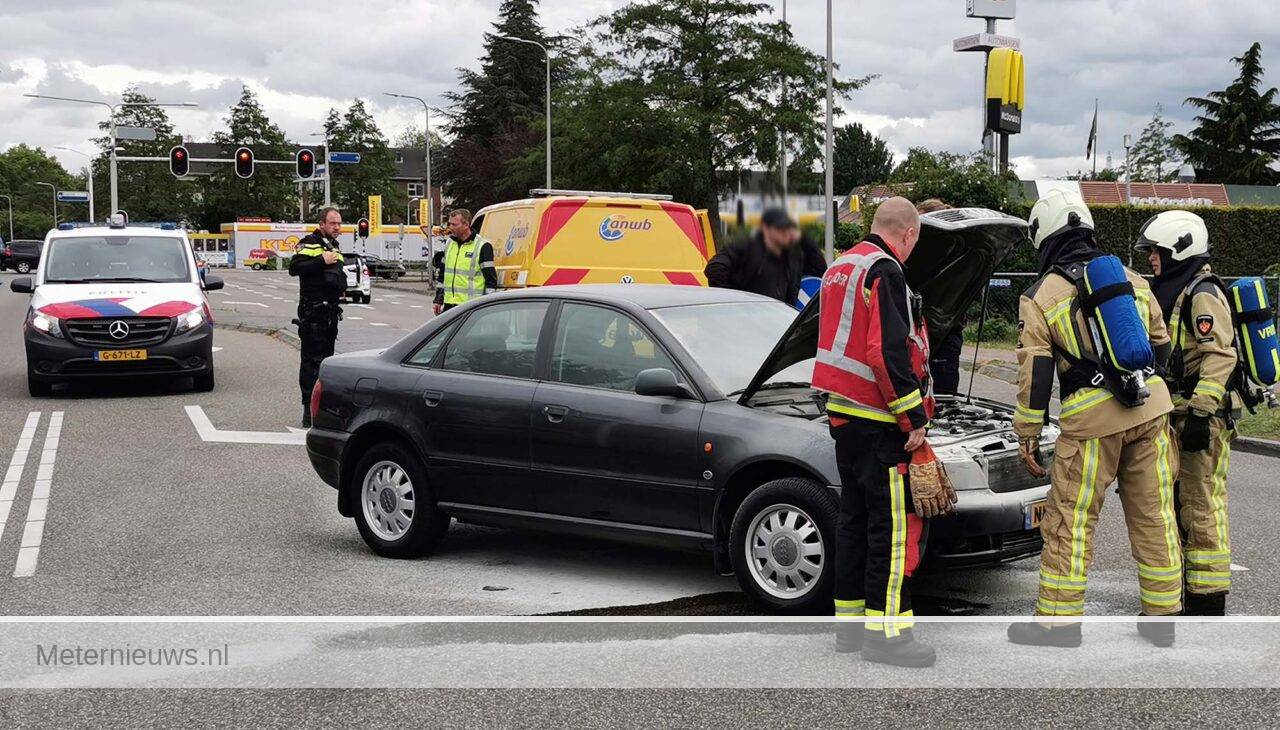 Auto brand Hoogeveen (Video)